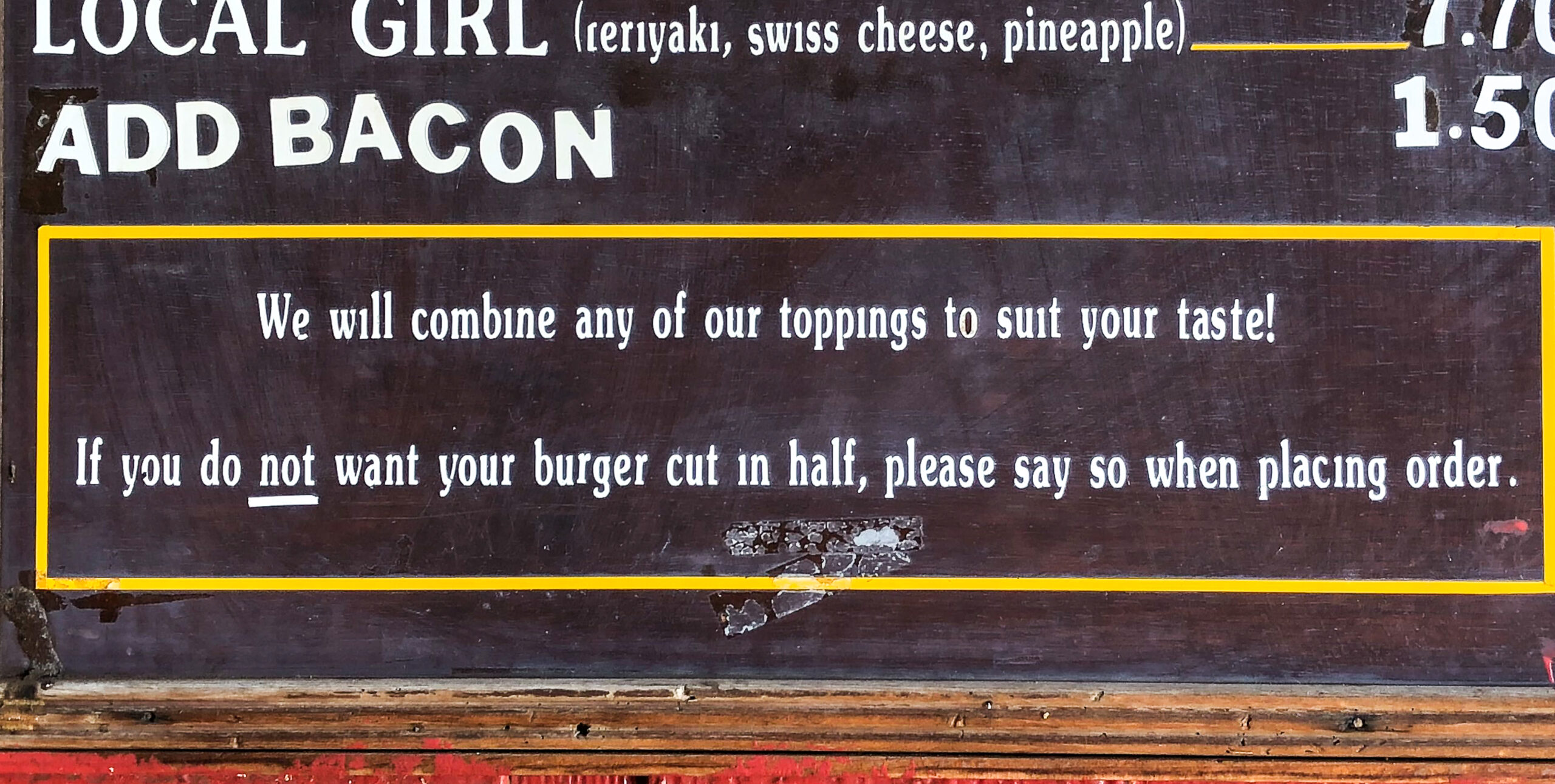 Duane's Ono Char-Burger