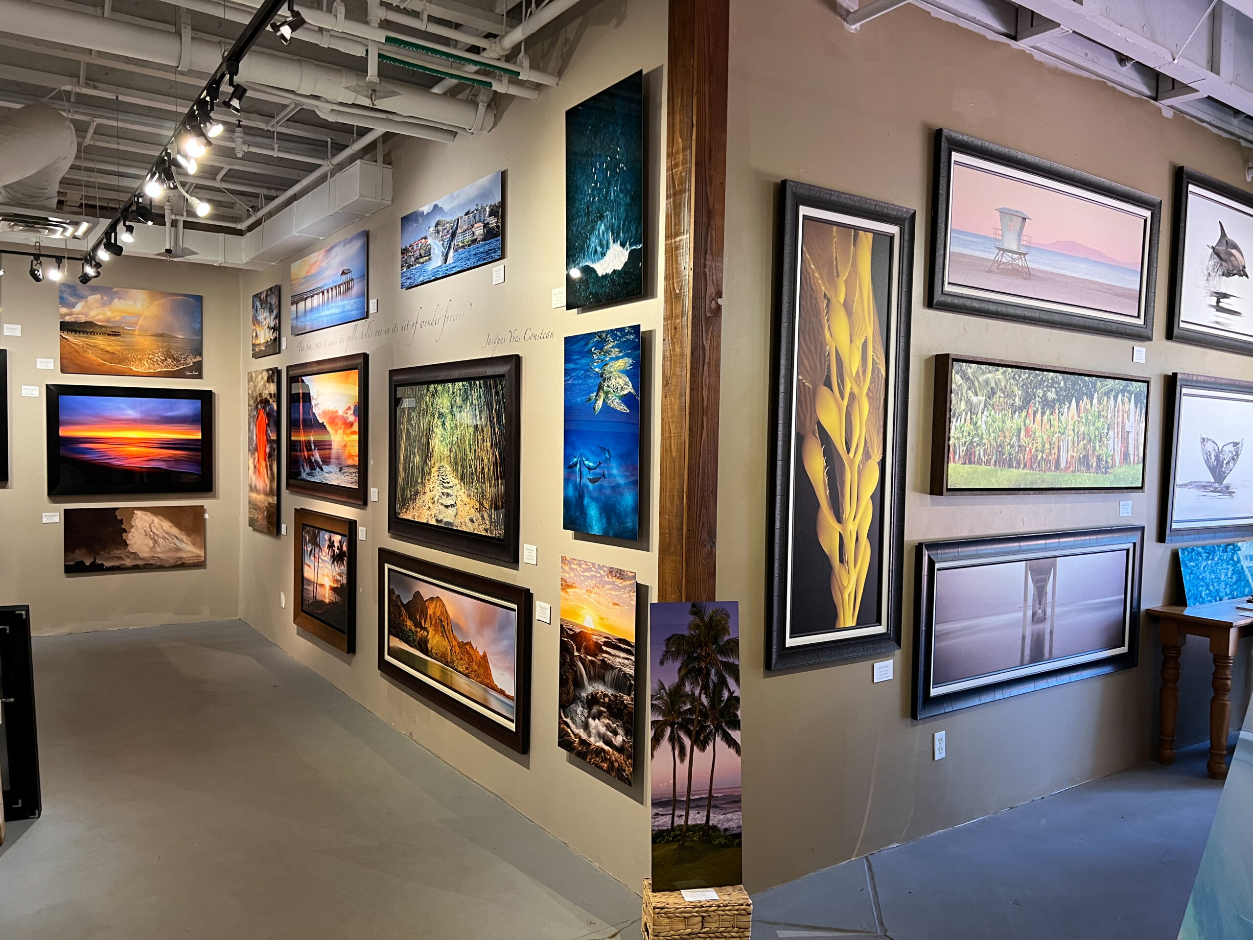 Latitudes Gallery in Poipu on the Island of Kauai 
