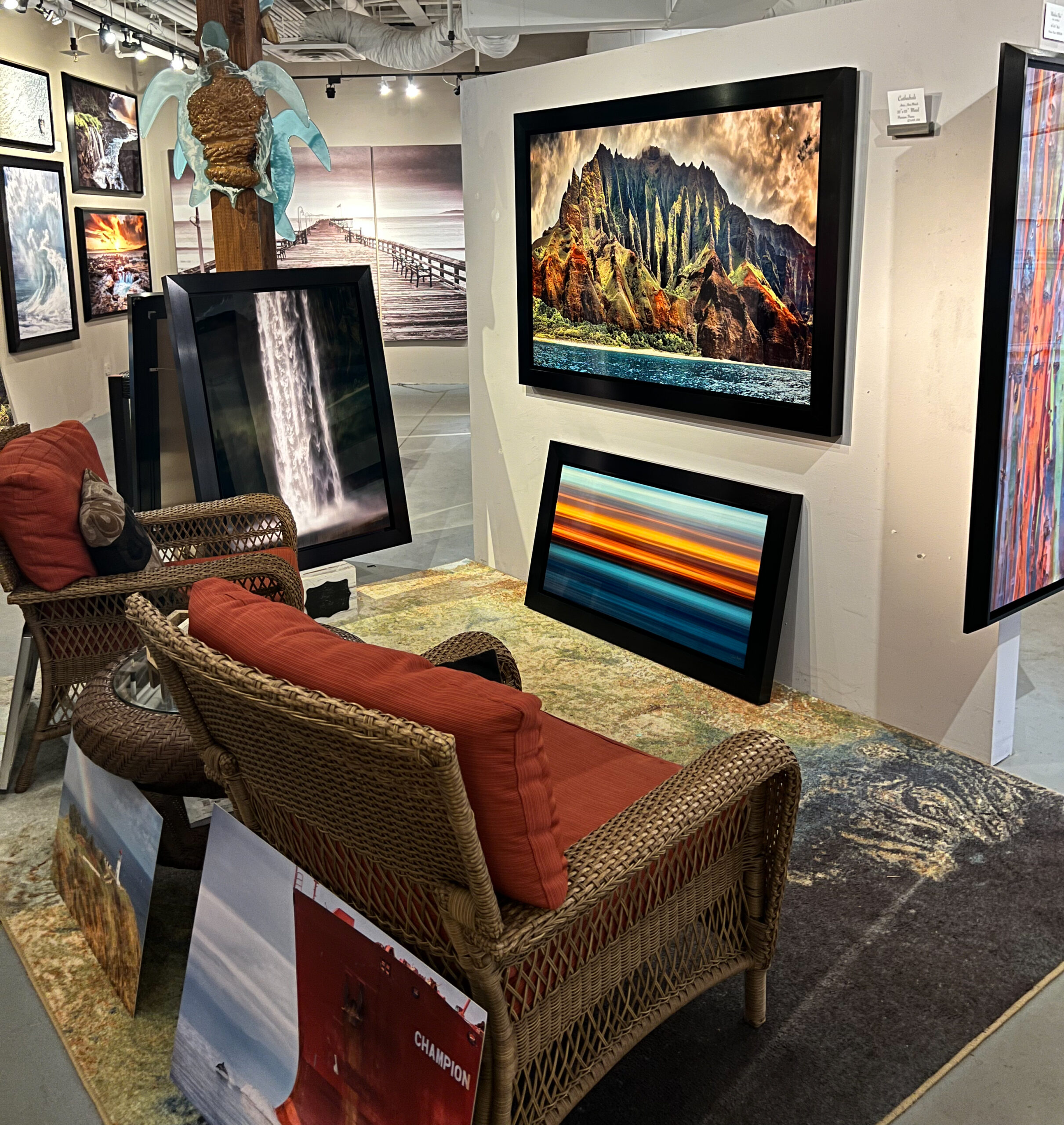 Latitudes Gallery in Poipu on the Island of Kauai