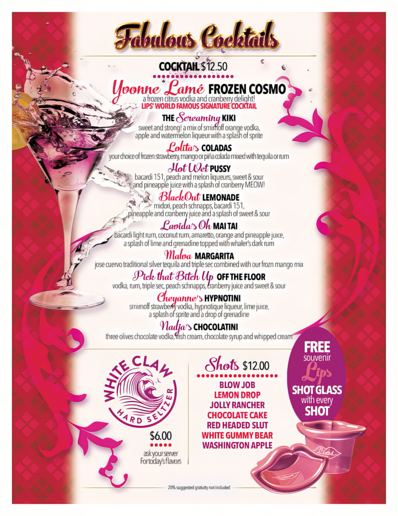 The Lips San Diego Experience Glitz, Sparkle, Disco Balls, and