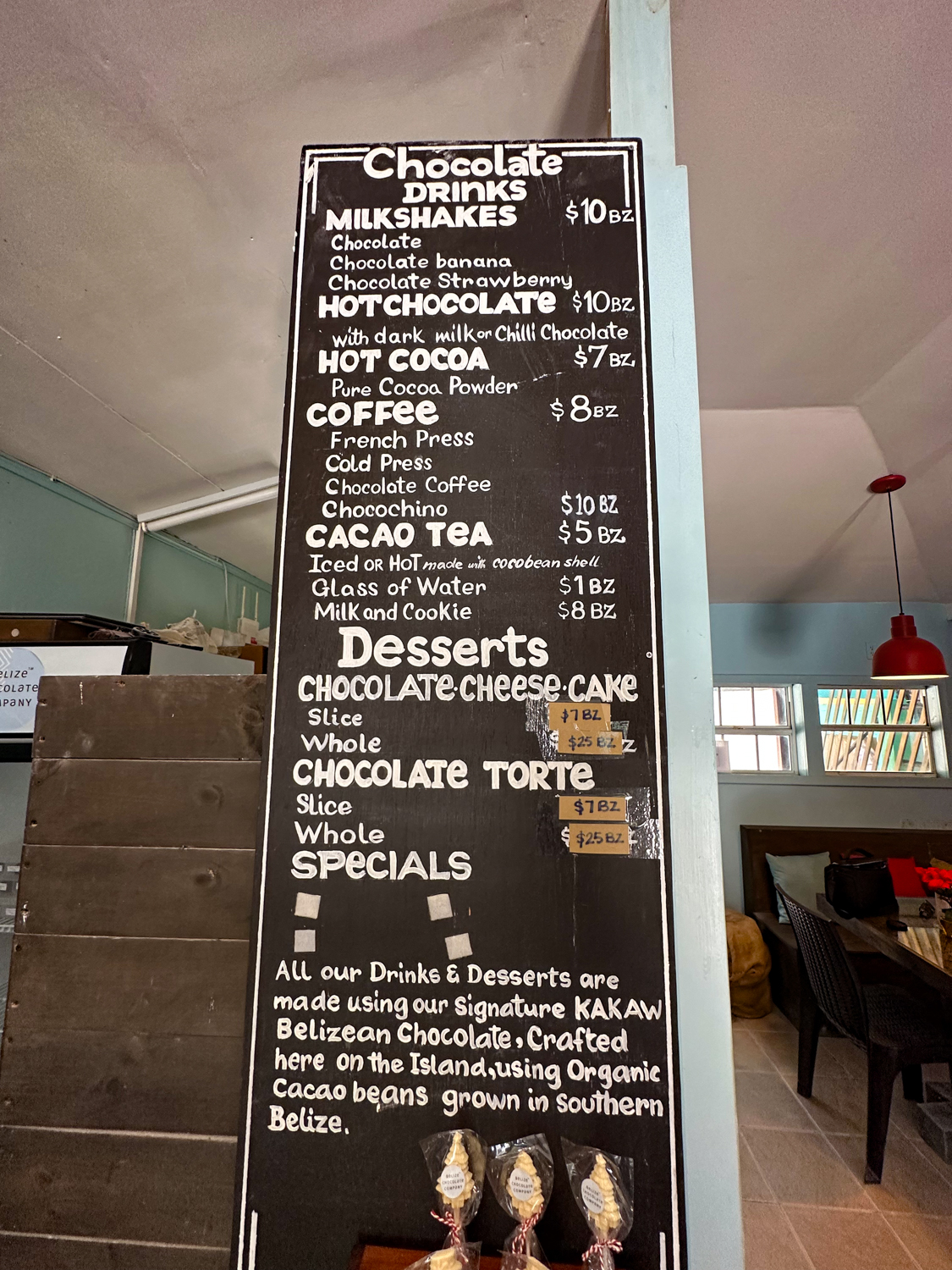 Belize Chocolate Company Caye Caulker